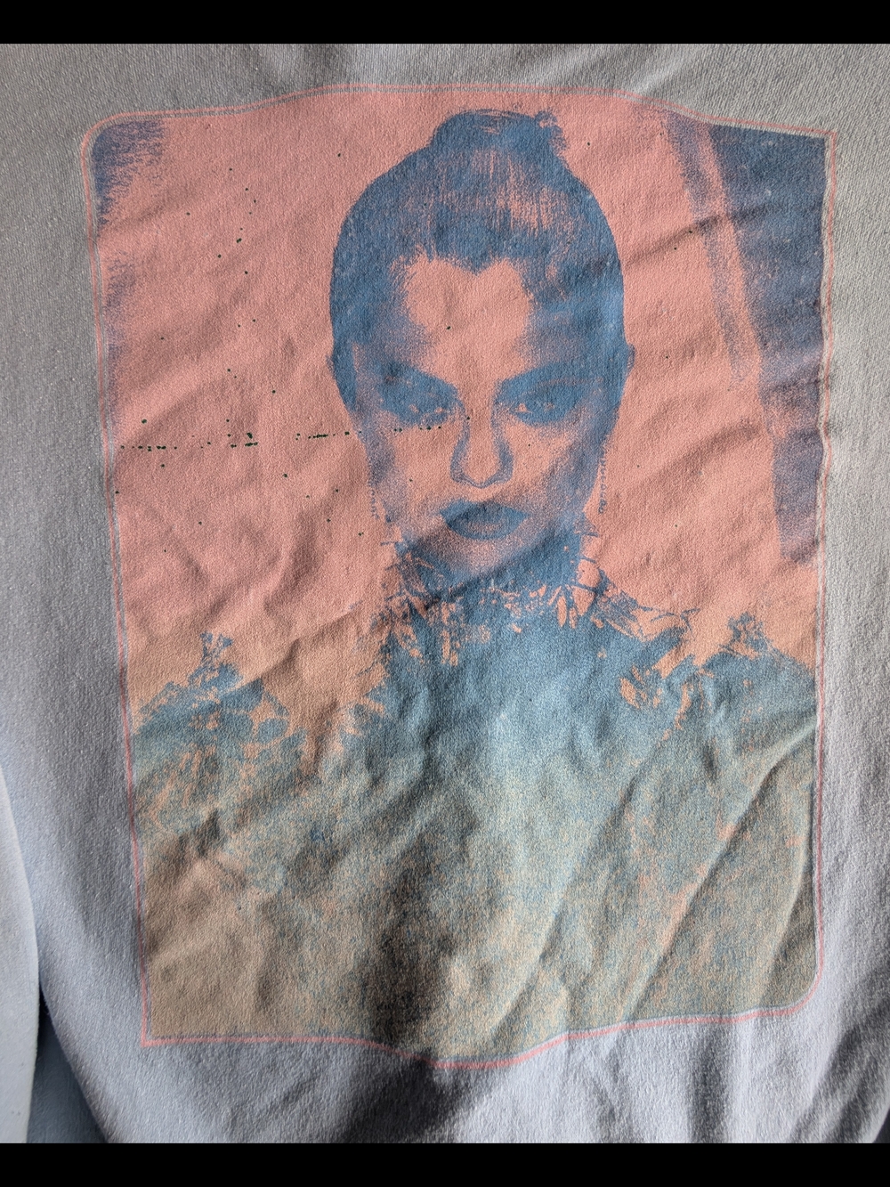 Selena Gomez Light Blue Look At Her Now Crewneck Sweatshirt - Official - Picture 5 of 7